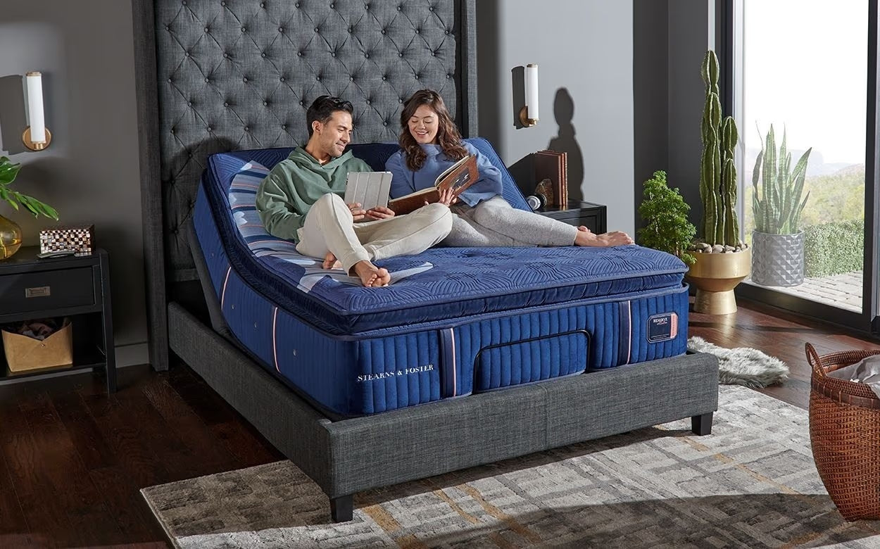 Stearns & Foster Reserve 17" Euro Pillow Top Mattress