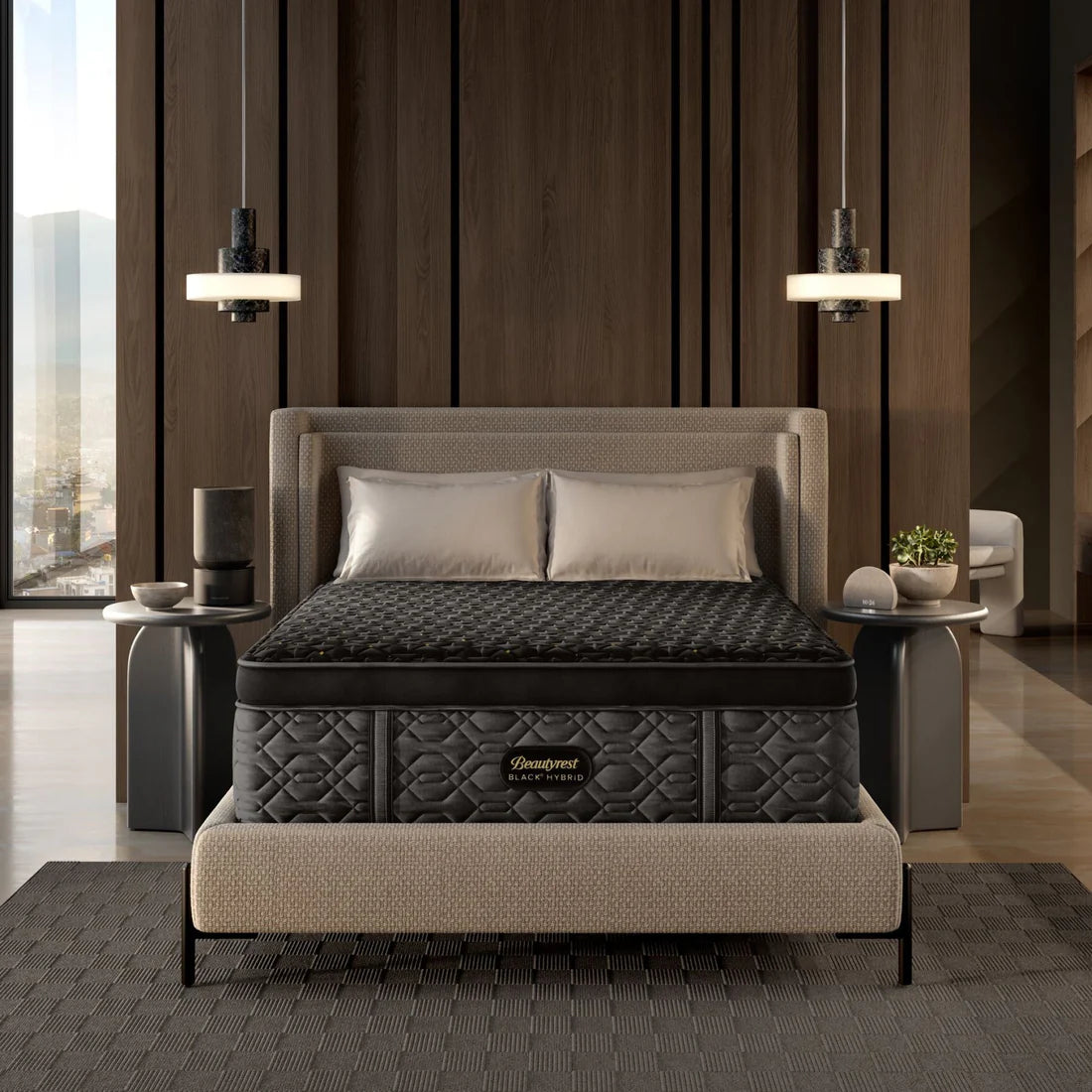 Beautyrest Black Hybrid Series Four 16" Apex Top Mattress