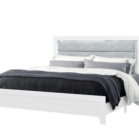 The Nova 10-Piece Bedroom Set | Glacier White | LED Headboard | Same-Day Delivery & Assembly | NYC & NJ