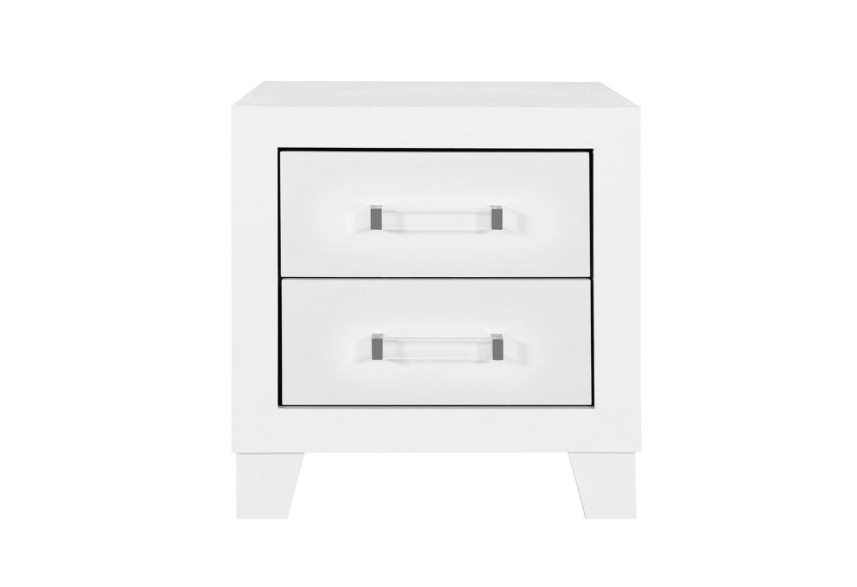 The Nova 10-Piece Bedroom Set | Glacier White | LED Headboard | Same-Day Delivery & Assembly | NYC & NJ