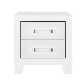 The Nova 10-Piece Bedroom Set | Glacier White | LED Headboard | Same-Day Delivery & Assembly | NYC & NJ