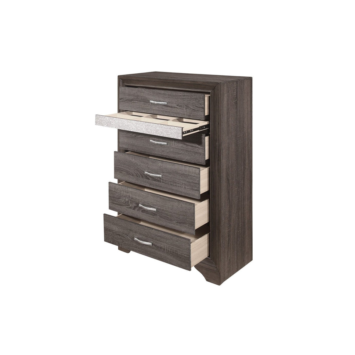 The Crystal 10-Piece Bedroom Set | Pearl White | Storage Bed + Glam Detail | Same-Day Delivery & Assembly | NYC & NJ