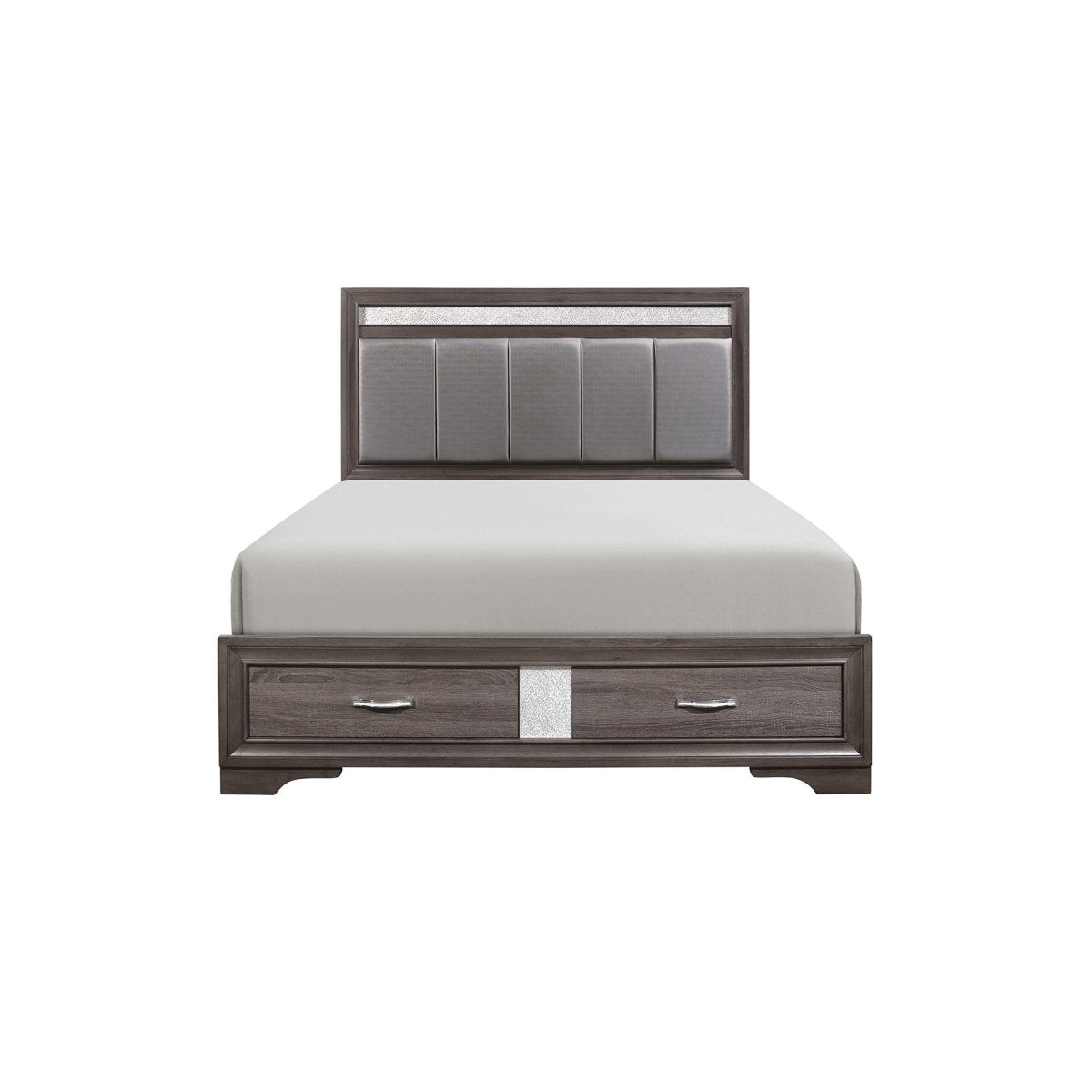 The Crystal 10-Piece Bedroom Set | Pearl White | Storage Bed + Glam Detail | Same-Day Delivery & Assembly | NYC & NJ
