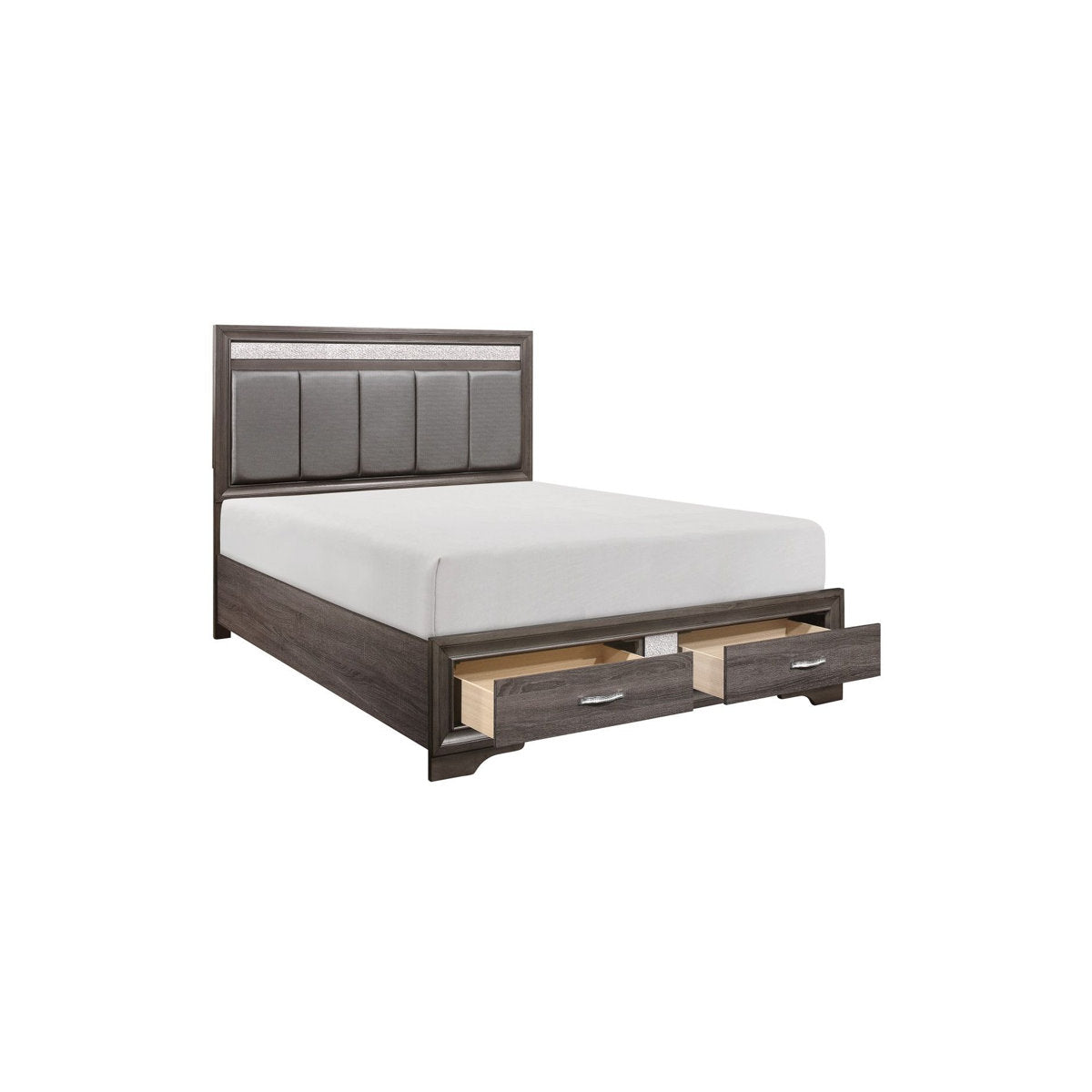 The Crystal 10-Piece Bedroom Set | Pearl White | Storage Bed + Glam Detail | Same-Day Delivery & Assembly | NYC & NJ