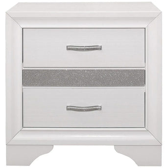 The Crystal 10-Piece Bedroom Set | Pearl White | Storage Bed + Glam Detail | Same-Day Delivery & Assembly | NYC & NJ