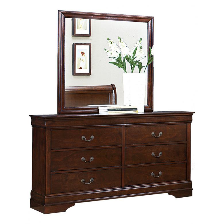 The Louis 10-Piece Bedroom Set | Cappuccino or Classic White | Sleigh Bed | Same-Day Delivery & Assembly | NYC & NJ