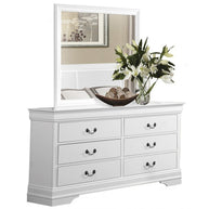 The Louis 10-Piece Bedroom Set | Cappuccino or Classic White | Sleigh Bed | Same-Day Delivery & Assembly | NYC & NJ
