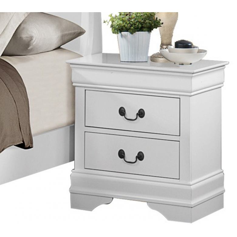 The Louis 10-Piece Bedroom Set | Cappuccino or Classic White | Sleigh Bed | Same-Day Delivery & Assembly | NYC & NJ