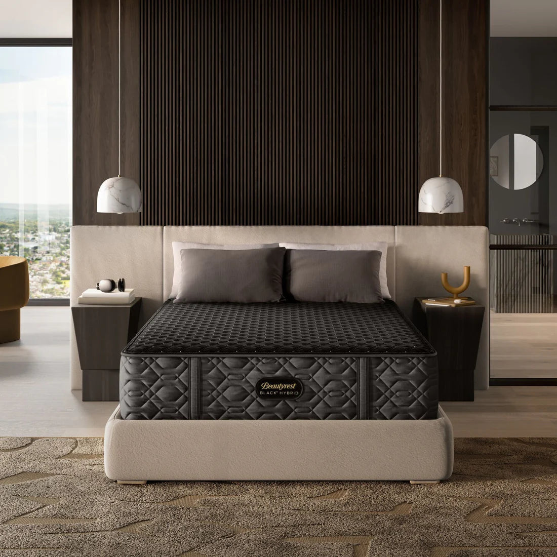 Beautyrest Black Hybrid Series Three 14.5" Mattress