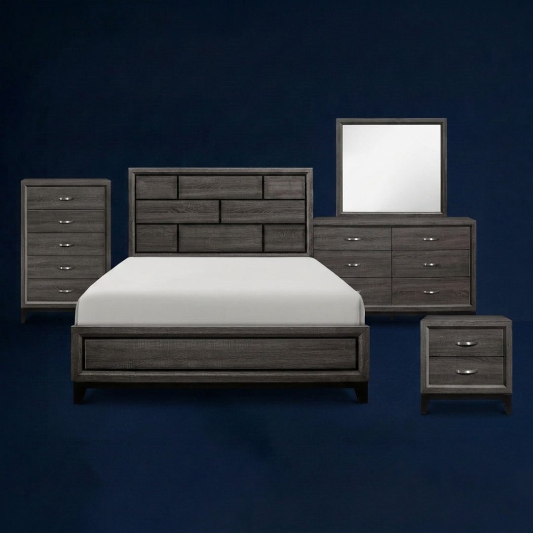 The Greystone 10-Piece Bedroom Set | Dark Modern | Same-Day Delivery & Assembly | NYC & NJ