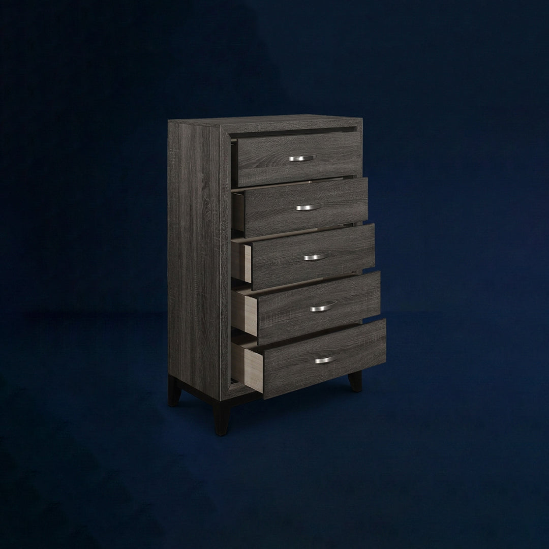The Greystone 10-Piece Bedroom Set | Dark Modern | Same-Day Delivery & Assembly | NYC & NJ