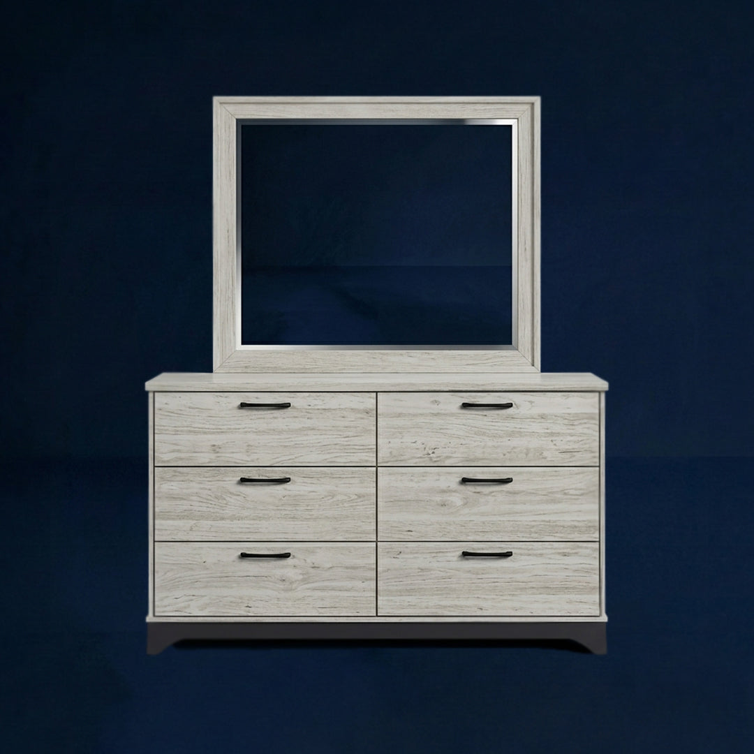 The Asher 10-Piece Bedroom Set | Upholstered Two-Tone | Same-Day Delivery & Assembly | NYC & NJ
