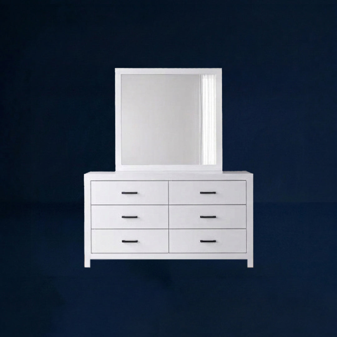 The Blanc 10-Piece Bedroom Set | Modern Farmhouse White | Same-Day Delivery & Assembly | NYC & NJ