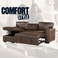 3-Seater Luxury Storage Sofa